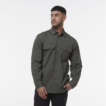 KINGGEE Mens Workcool Lightweight Workshirt Vented Breathable Shirt K14031-KarWorkwear