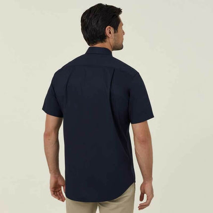 NNT Mens Avignon Short Sleeve Business Shirt Comfort Lightweight Casual CATJDN-KarWorkwear