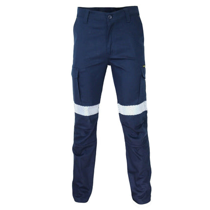 DNC Workwear Men SlimFlex Cushioned Knee Pads Segment Taped Cargo Pant Work 3371-KarWorkwear