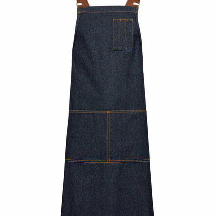 NNT Unisex Chef Memphi Cross Back Denim Apron Work Safety Tough Durable CATK2M-KarWorkwear