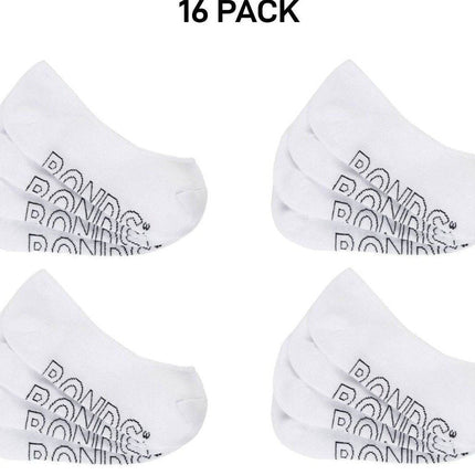 Bonds Womens Lightweight Liner Invisible Socks Comfy Cushioning 16 Pack LXPJ4N-KarWorkwear