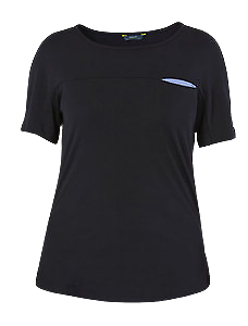 NNT Womens Matt Jersey S/S Pocket T Top Relaxed Fit Short Sleeve Blouse CAT9XH-KarWorkwear