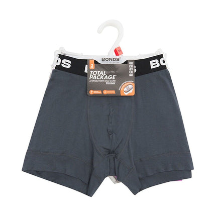 Bonds Mens Total Package Trunk Comfy Super Soft and Breathable 12 Pack MWK83A-KarWorkwear