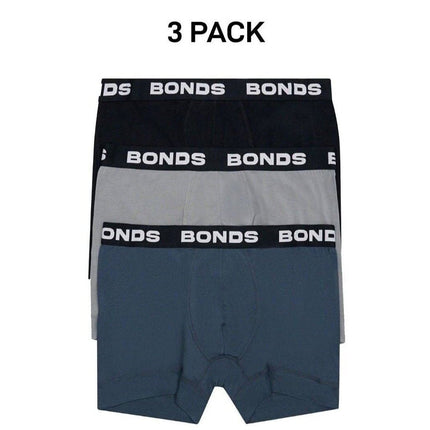 Bonds Mens Total Package Trunk Soft and Breathable Viscose Bamboo 3 Pack MWK83A-KarWorkwear