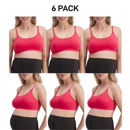 Bonds Womens Bases Maternity Bralette Wirefree & Flexible Comfy Bra 6 Pack YWUG-KarWorkwear