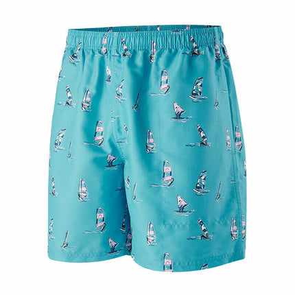 Stubbies Ruggers Mens Microfibre Print Short Drawcord Elastic Summer Work SE317L-KarWorkwear