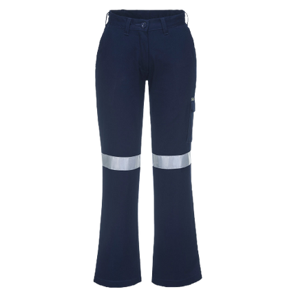 Portwest Ladies Cargo Pants with Tape Breathability Preshrunk Cotton Pant ML709-KarWorkwear