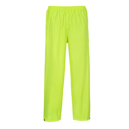Portwest Mens Classic Adult Rain Pants Lightweight Pant Waterproof Safety S441-KarWorkwear