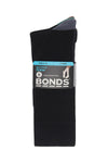 Bonds Mens Bamboo Crew Socks Fine Seams Comfy Toes & Ankle Support 6 Pack SZFQ5W-KarWorkwear
