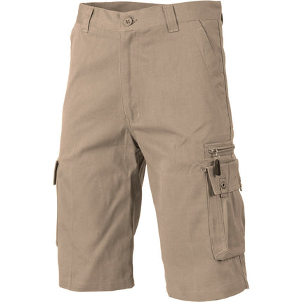 DNC Workwear Men Island Duck Weave Cargo Shorts Comfortable Tough Work 5433-KarWorkwear
