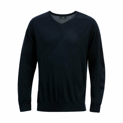NNT Mens Warm Knit Sweater V-Neck Winter Warm Comfort Long Sleeve CATE33-KarWorkwear