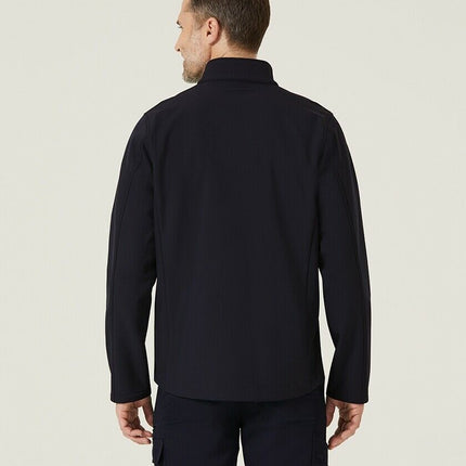 Mens NNT Warm Fleece Bonded Fleece Zip Jacket Black Navy Business Smart CAT1ET-KarWorkwear