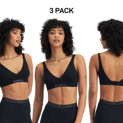 Bonds Womens Chafe Off Crop Ultimate Comfort Soft and Cooling Finish 3 Pack WR3X-KarWorkwear