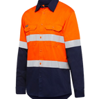 2XS / Orange/Navy