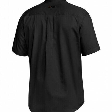 KingGee Mens Tradies Shirt S/S Lightweight Breathable Slim Fit Work K14355-KarWorkwear