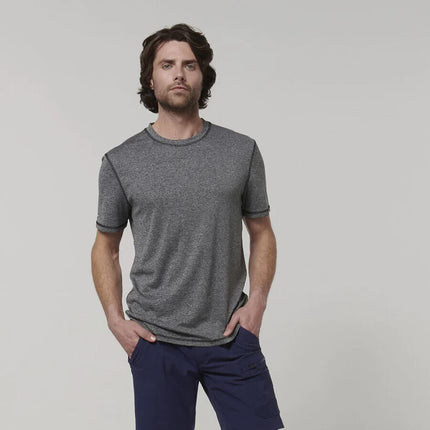 Hard Yakka Mens Lightweight Regular Fit Workwear Cool X Performance Tee Y19559-KarWorkwear