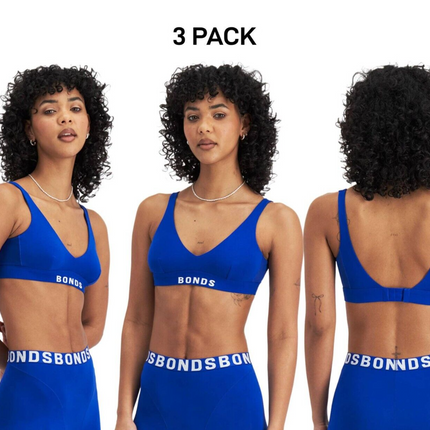Bonds Womens Chafe Off Crop Ultimate Comfort Soft and Cooling Finish 3 Pack WR3X-KarWorkwear