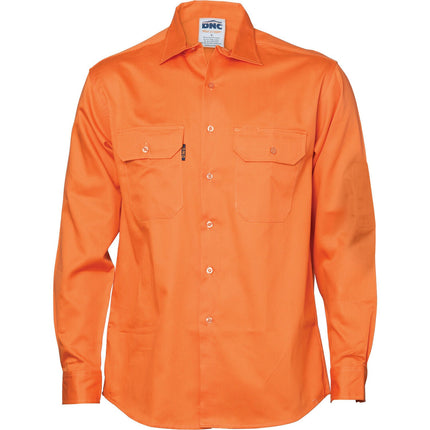 DNC Workwear Cool-Breeze Work Shirt - Short Sleeve Lightweight Cotton 3208-KarWorkwear