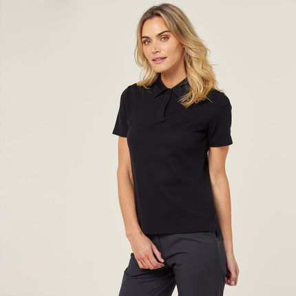NNT Womens Cotton Pique Collared Soft Button Comfy Classic Polo CATUT4-KarWorkwear