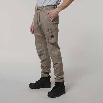 Hard Yakka Mens Toughmaxx Pants Waistband  Cotton Comfortable Work Pants Y02204-KarWorkwear