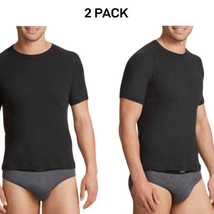 Bonds Mens Genuine Raglan Crew Neck Perfect Tee Close Body Fit 2 Pack M9372W-KarWorkwear