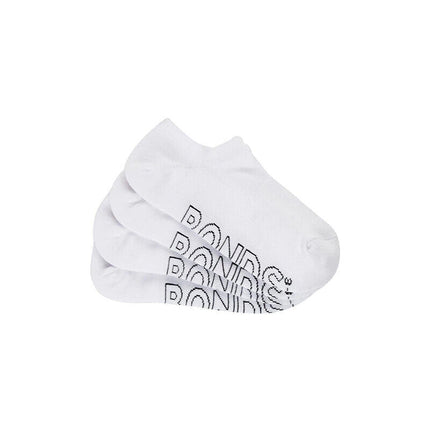 Bonds Womens Lightweight No Show Cotton Mesh Cooling Zone Socks 4 Pack LXPW4N-KarWorkwear
