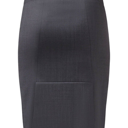 NNT Womens Business Sharkskin Detail Pencil Skirt Classic Pencil Shape CAT2N4-KarWorkwear