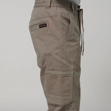 Hard Yakka Mens Toughmaxx Pants Waistband  Cotton Comfortable Work Pants Y02204-KarWorkwear
