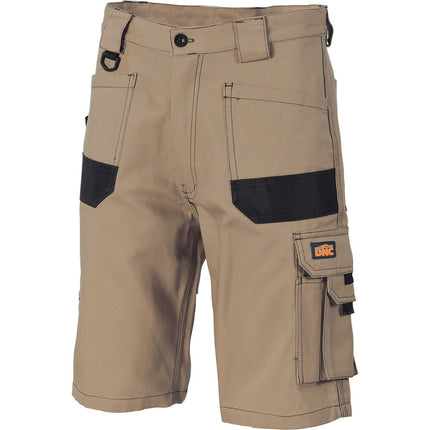 DNC Workwear Men Duratex Cotton Duck Weave Summer Comfy Cargo Shorts Work 3334-KarWorkwear