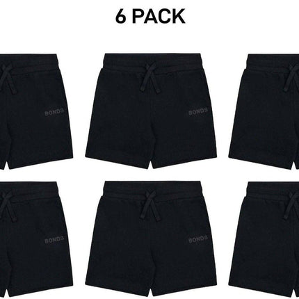 Bonds Kids Tech Sweats Short Lightweight Soft Rib Waistband Sporty 6 Pack KVQPK-KarWorkwear