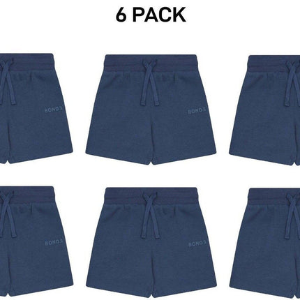 Bonds Kids Tech Sweats Short Lightweight Soft Rib Waistband Sporty 6 Pack KVQPK-KarWorkwear
