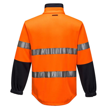 Portwest Mens Hi-VisTex Reflective Water Repellent Fleece Jumper Taped MA315-KarWorkwear