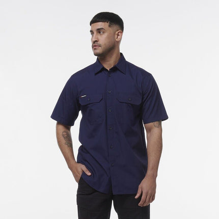 KINGGEE Mens Vented Workcool Breathable Pockets Lightweight Shirt K14030-KarWorkwear