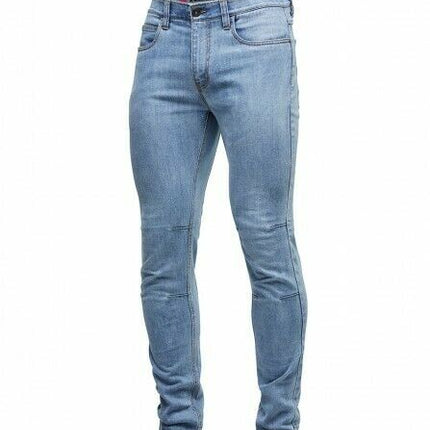 KingGee Mens Urban Coolmax Denim Slim Jeans Cotton Comfortable Gusset K13006-KarWorkwear