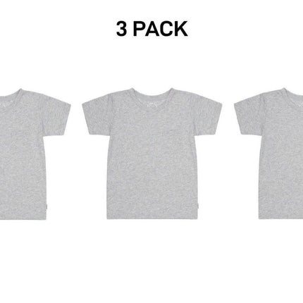 Bonds Kids Next Gen Crew Tee Cotton Shirt Perfect Comfort and Style 3 Pack KVRHK-KarWorkwear