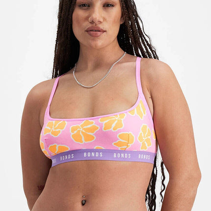 Bonds Womens Icons Scoop Crop Support Coverage and Confident Bra 6 Pack YWN8-KarWorkwear