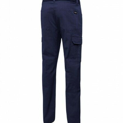 KingGee Mens Rib Comfy Waist Pant Tough Waistband Work Safety Drawstring K13005-KarWorkwear