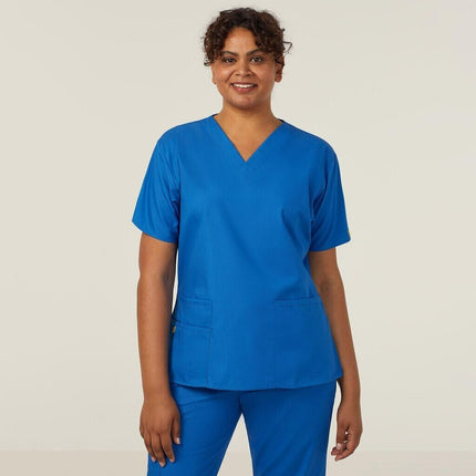 NNT Womens 4 Pack Wonderwink Origins V Neckline Comfy Scrub Top Bravo CATU66-KarWorkwear