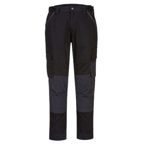 Portwest Ladies Stretch Slim Fit Trade Pants Cotton Cargo Pants Comfort LP402-KarWorkwear