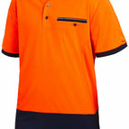 S / Orange/Navy