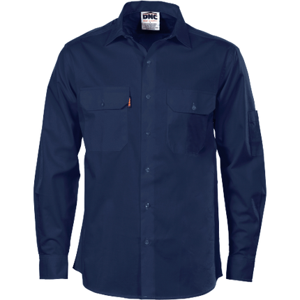 DNC Workwear Cool-Breeze Work Shirt - Short Sleeve Lightweight Cotton 3208-KarWorkwear