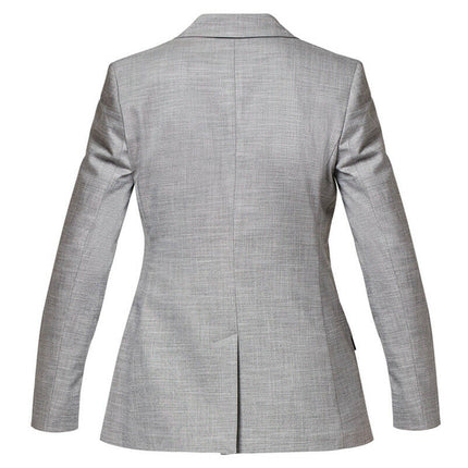 NNT Womens Formal Blazer Half Lined 1 Button Linen Look Jacket  Business CAT1E9-KarWorkwear