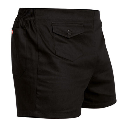 Mens Stubbies Original Work Short Shorts Elastic Back Cotton Drill Summer SE2010-KarWorkwear