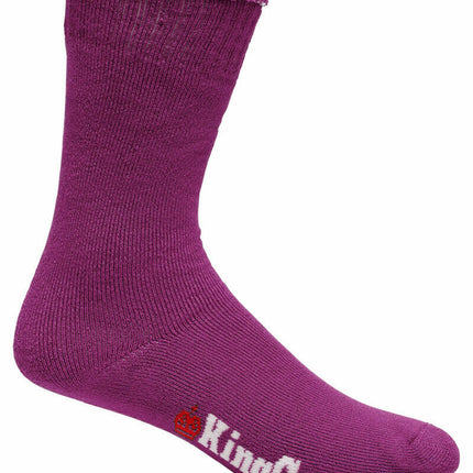 KingGee Womens Bamboo Work Socks 3 Pack Comfy Made in Australia Workwear K49271-KarWorkwear
