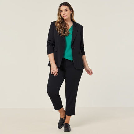 NNT Womens Crepe Stretch Comfortable Relaxed Lightweight Longline Jacket CAT1H8-KarWorkwear