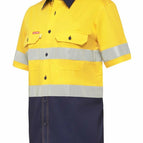 S / Yellow & Navy