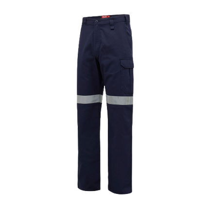 Hard Yakka Womens Cargo Taped Work Safety Reflective Drill Pants Comfort Y08380-KarWorkwear