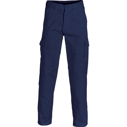 DNC Workwear Mens Cotton Drill Cargo Pants Comfortable Tough Pant Work 3312-KarWorkwear