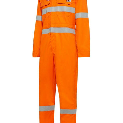 Hard Yakka Safety SheildTec Fire Resistant Coverall Overall Taped Hi-Vis Y00080-KarWorkwear