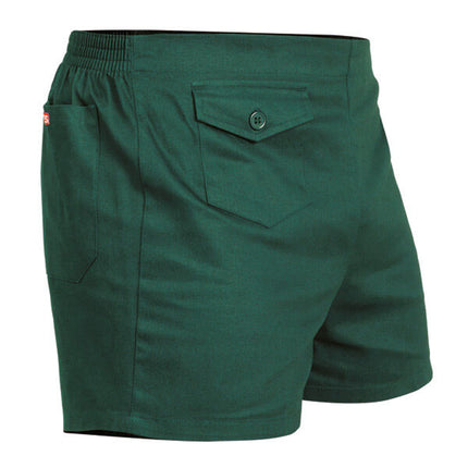 Mens Stubbies Original Work Short Shorts Elastic Back Cotton Drill Summer SE2010-KarWorkwear